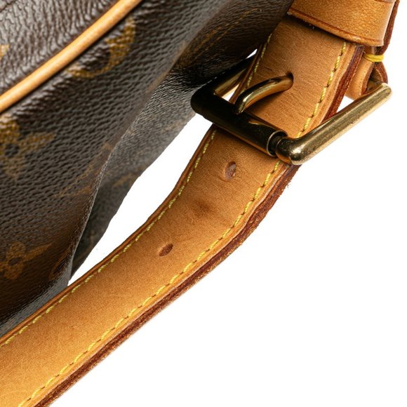 LOUIS VUITTON Brown Monogram Leather Shoulder Bag - Picture 5 of 12